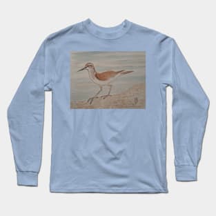 Sandpiper on the Beach Long Sleeve T-Shirt